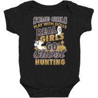 Ghost Hunting Girl   Paranormal Investigation Hunter Gift T Shirt Baby Bodysuit | Artistshot