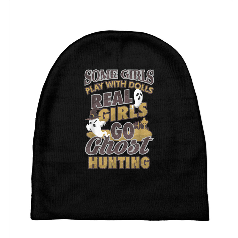 Ghost Hunting Girl   Paranormal Investigation Hunter Gift T Shirt Baby Beanies by gehriglyssy | Artistshot