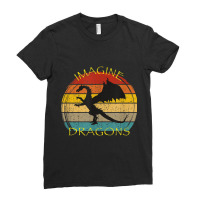 Imagine Magical And Mythical Fantasy Dragons Ii Lover Gifts Ladies Fitted T-shirt | Artistshot