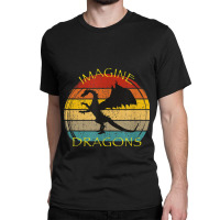 Imagine Magical And Mythical Fantasy Dragons Ii Lover Gifts Classic T-shirt | Artistshot