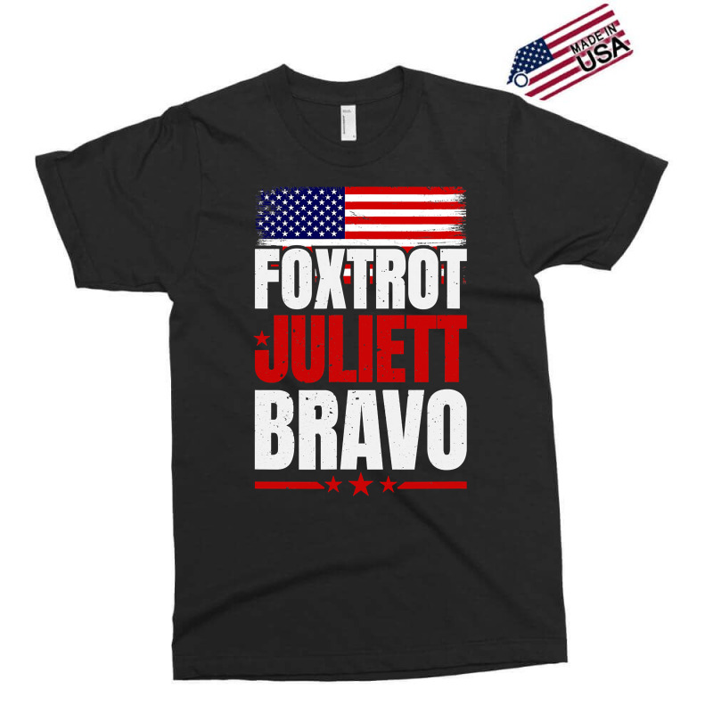 Foxtrot Juliett Bravo Expressive Design Exclusive T-shirt | Artistshot