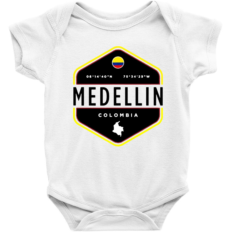 Medellin Colombia Baby Bodysuit by Komjen | Artistshot