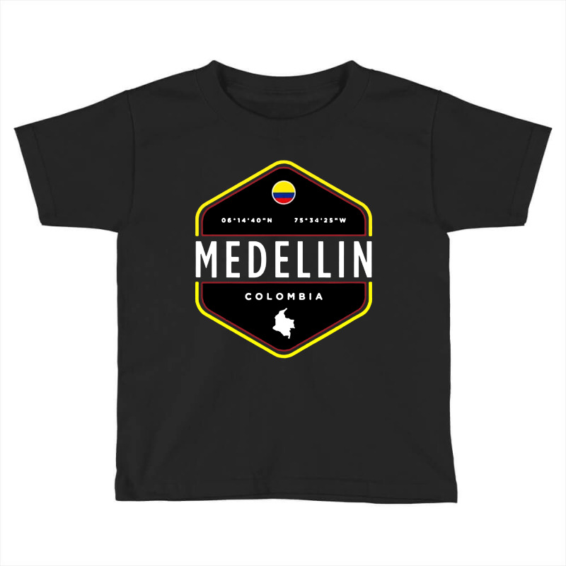 Medellin Colombia Toddler T-shirt by Komjen | Artistshot