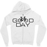 Funny Cycling Graphic Cyclist Zipper Hoodie | Artistshot