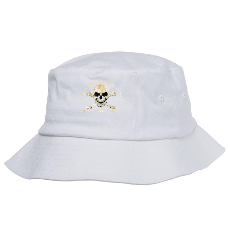 Pirate Skull Floggings Will Continue Until Morale Improves T Shirt Bucket Hat by RolaLuken | Artistshot