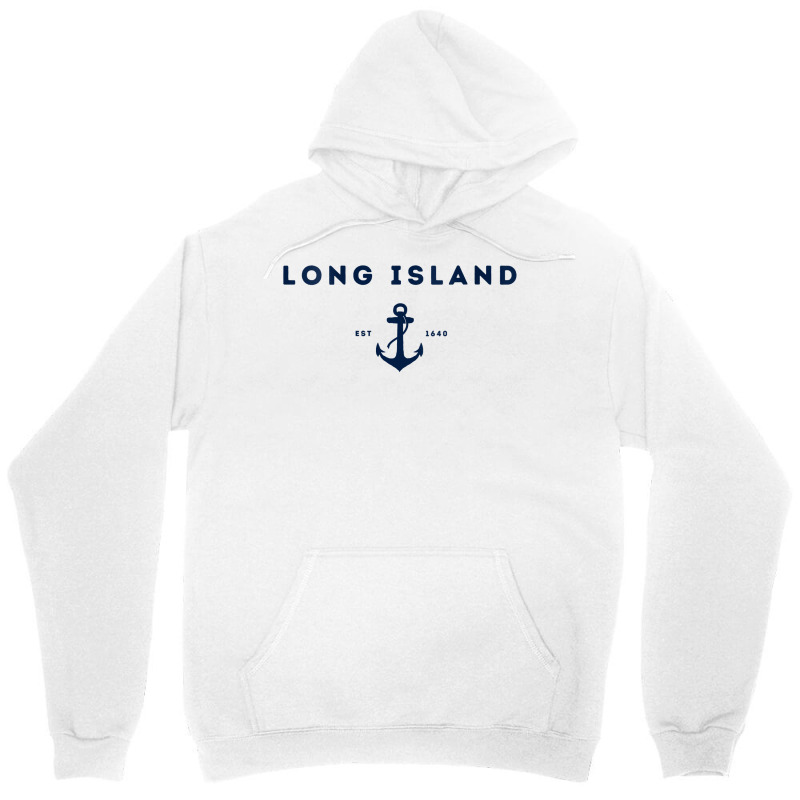 Womens Long Island New York Est 1640 V Neck T Shirt Unisex Hoodie by FavorRoh | Artistshot