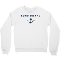 Womens Long Island New York Est 1640 V Neck T Shirt Crewneck Sweatshirt | Artistshot