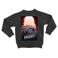 Venice Poster Toddler Sweatshirt | Artistshot