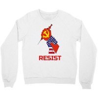 Resist Anti Vaccine Mandates And Communisum Long Sleeve T Shirt Crewneck Sweatshirt | Artistshot