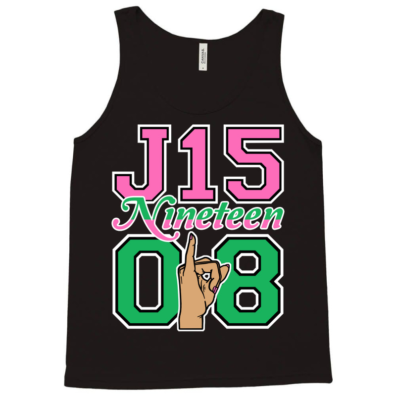 J15 Nineteen 08 Founder's Day Aka Women Hand Sign Sweat Tank Top | Artistshot