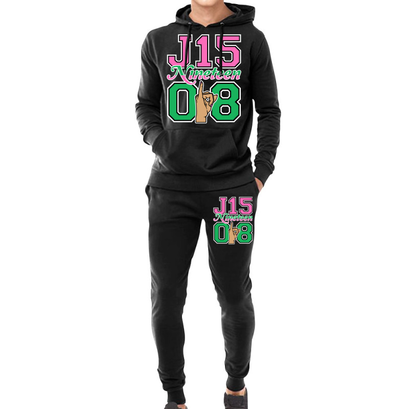 J15 Nineteen 08 Founder's Day Aka Women Hand Sign Sweat Hoodie & Jogger Set | Artistshot