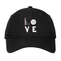 Love Shooting Target Adjustable Cap | Artistshot