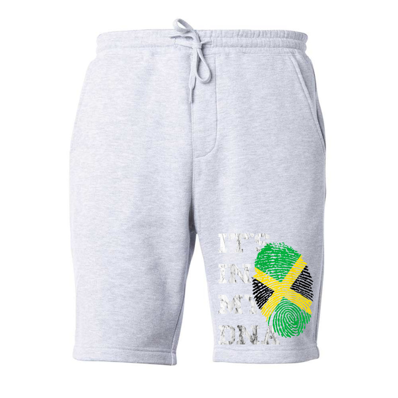 It's In My Dna Jamaica Genetic Jamaican Roots Jamaican Pride T Shirt Fleece Short by sabadmscoastlw | Artistshot