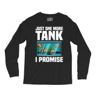 Funny Aquarium Designs For Men Women Fish Tank Fishkeeping Long Sleeve Shirts | Artistshot