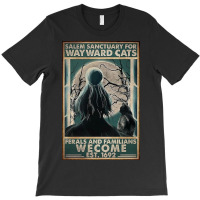 Cats Salem Sanctuary For Way Ward T-shirt | Artistshot