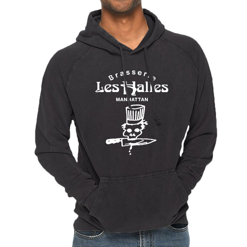 Bourdain Les Halles Vintage Hoodie by Ateng Art | Artistshot