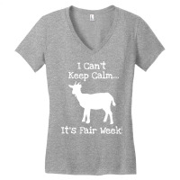 State And County Fair Show Goat Farm Animal Showing T Shirt Women's V-neck T-shirt | Artistshot