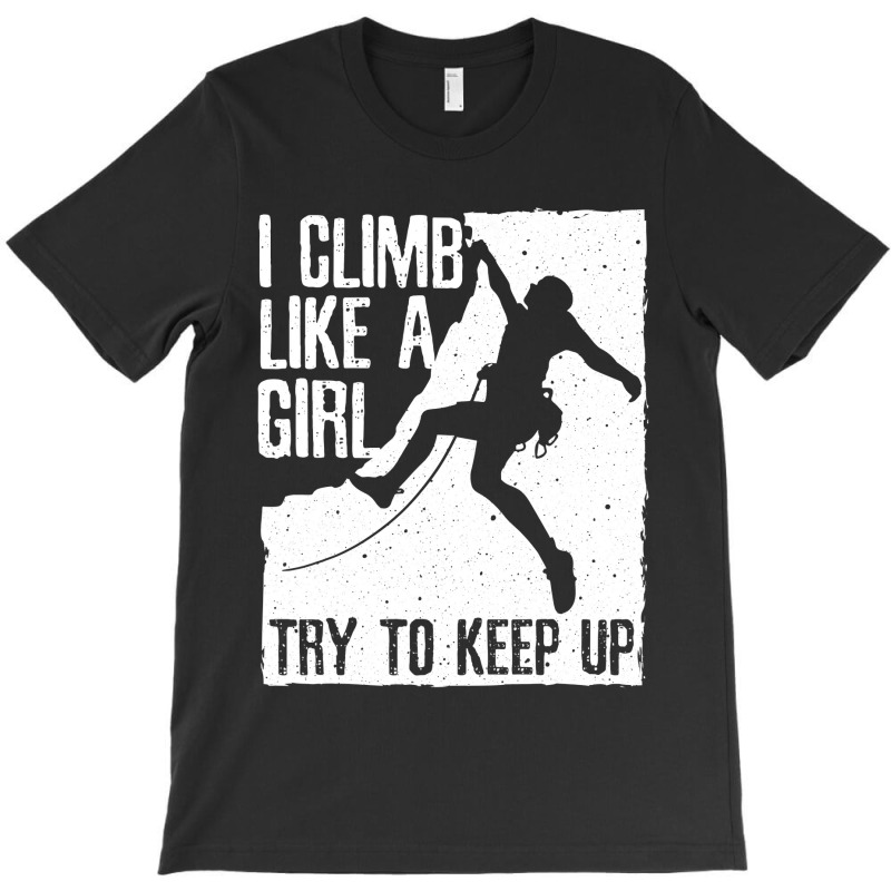 Cool Rock Climbing Design For Women Girls Kids Climb Lovers T-shirt | Artistshot