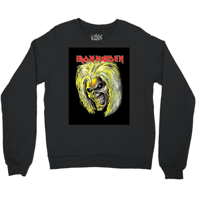 Fierce Skull Crewneck Sweatshirt by David J | Artistshot