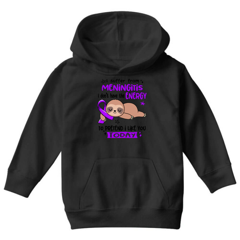 Meningitis Awareness T  Shirt3168 Youth Hoodie by musteringregard | Artistshot