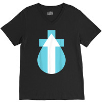 Water Baptism Cross  Holy Spirit Follower Lovers Gift T Shirt V-neck Tee | Artistshot