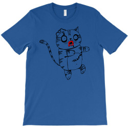 zombie cat T-Shirt | Artistshot