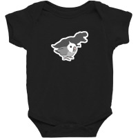 Crow Emo Pigeon Penguin Ice Chicken Pigeon Street Chicken Duck Pond Ch Baby Bodysuit | Artistshot