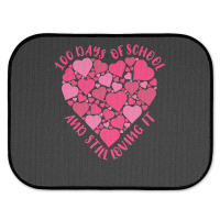 Cute 100 Days Of School And Still Loving It Heart Rear Car Mat | Artistshot