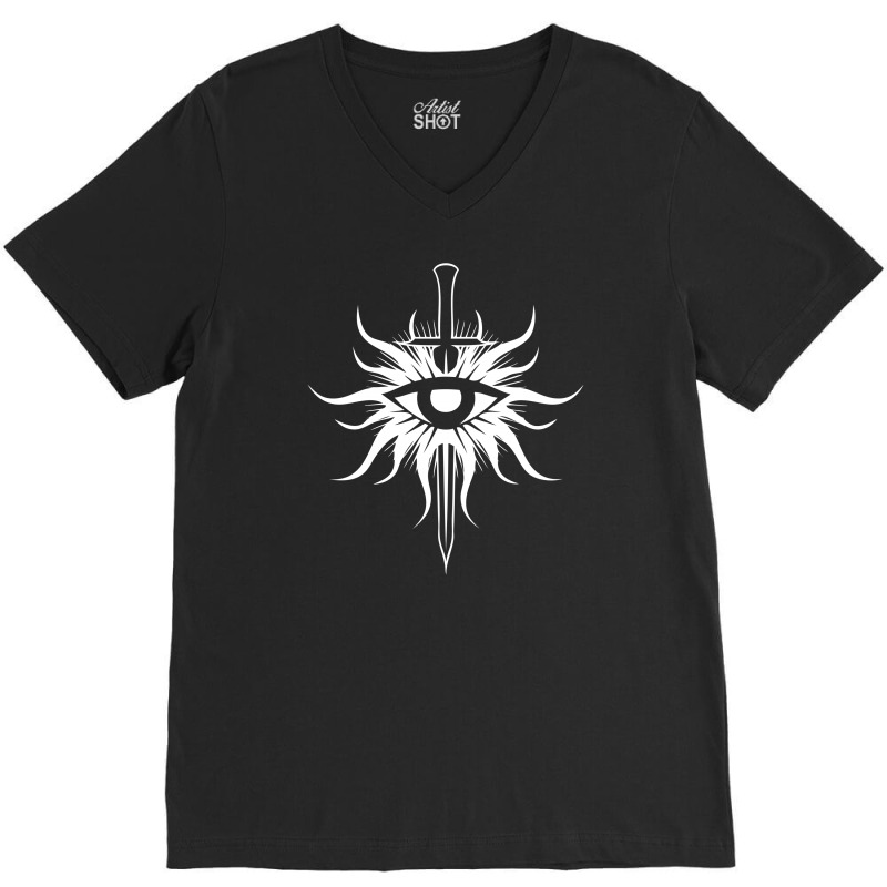 Dragon Age Inquisition Symbol V-neck Tee | Artistshot