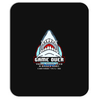 Game Over Shark Mousepad | Artistshot