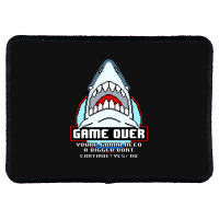 Game Over Shark Rectangle Patch | Artistshot