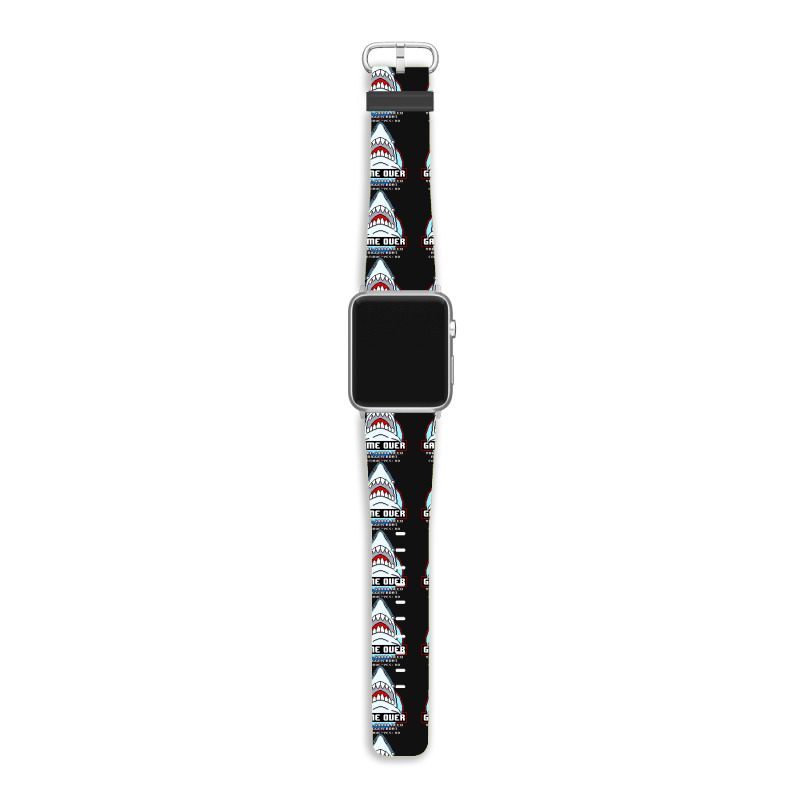 Game Over Shark Apple Watch Band | Artistshot
