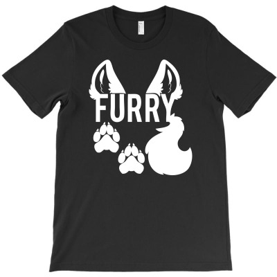 Furry Dog T-shirt Designed By Chilistore