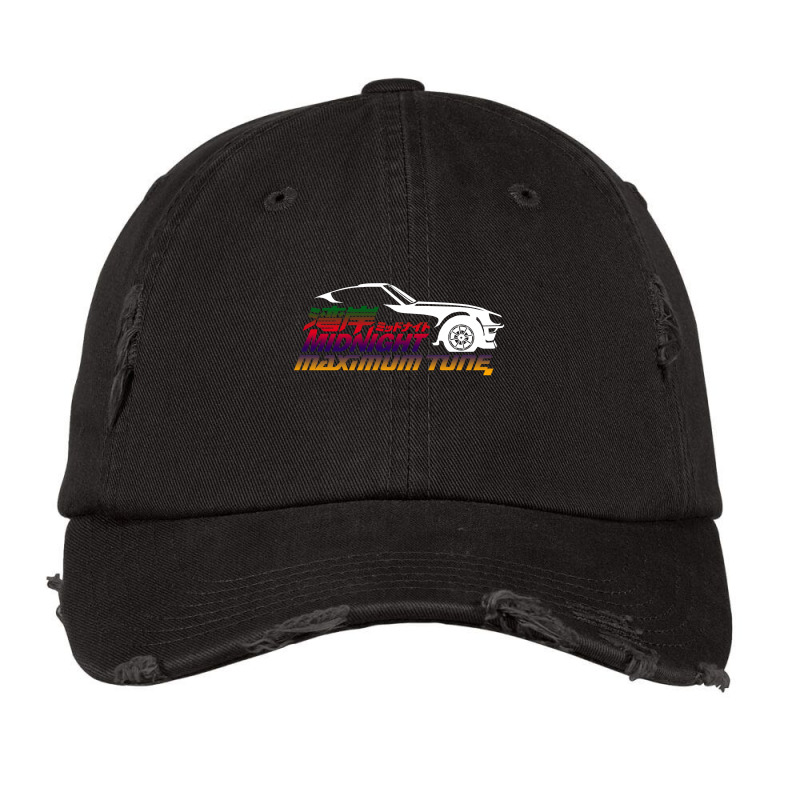 Midnight Maximum Tune Arcade Racing Vintage Cap by LumLum | Artistshot