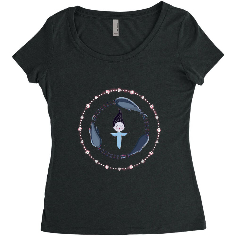 Song Of The Sea Selkie Women's Triblend Scoop T-shirt by nataaalkaart | Artistshot