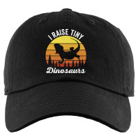 Retro I Raise Tiny Dinosaurs Funny Vintage Bearded Dragon Men Women Kids Cap | Artistshot