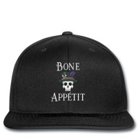 Vintage New Orleans Theme Voodoo Skull Fun Bone Appetit Pun T Shirt Printed Hat | Artistshot