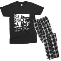 Real Men Ride Trikes Men's T-shirt Pajama Set | Artistshot