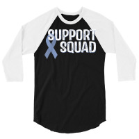 Esophageal Cancer Awareness Support Squad T Shirt 3/4 Sleeve Shirt | Artistshot