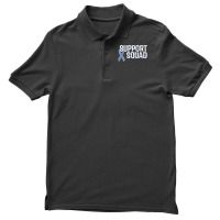 Esophageal Cancer Awareness Support Squad T Shirt Men's Polo Shirt | Artistshot