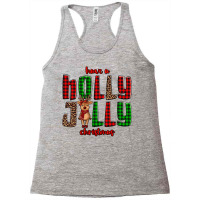 Hava A Holly Jolly Christmas Reindeer Racerback Tank | Artistshot