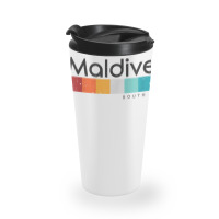 Vintage Maldives South Asia Retro Design T Shirt Travel Mug | Artistshot