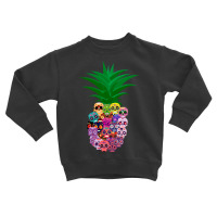 Halloween T  Shirt Calavera Pineapple Halloween T  Shirt Toddler Sweatshirt | Artistshot