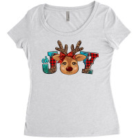 Oh Joy Reindeer Women's Triblend Scoop T-shirt | Artistshot