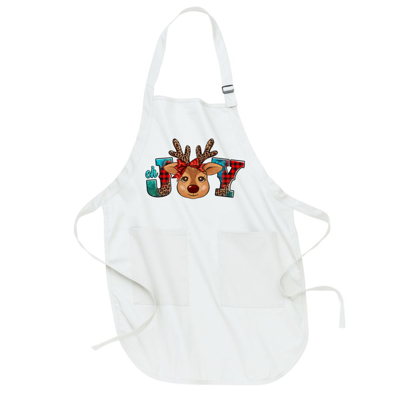 Oh Joy Reindeer Full-length Apron | Artistshot