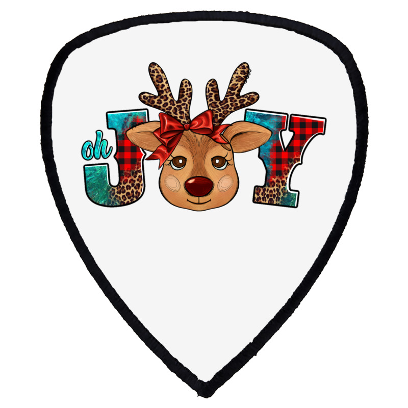 Oh Joy Reindeer Shield S Patch | Artistshot