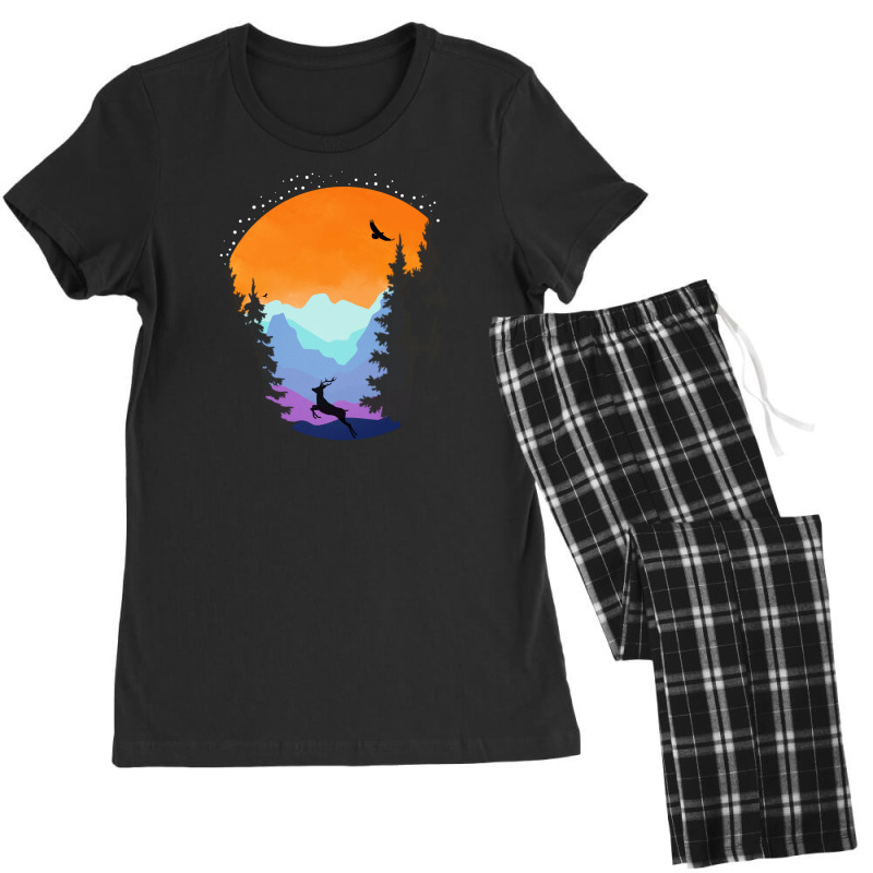 Mountain Vibe Women's Pajamas Set | Artistshot