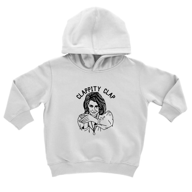 Nancy Pelosi Clappity Clap [tw] Toddler Hoodie | Artistshot