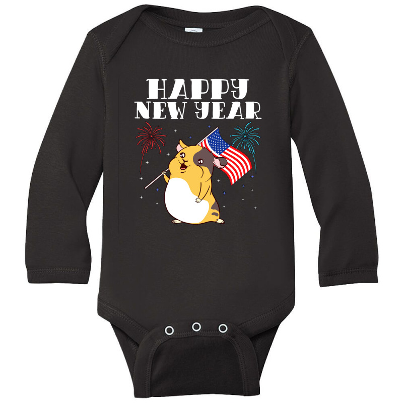 Special Design Merry Christmas And Happy New Year Tihtan Long Sleeve Baby Bodysuit | Artistshot