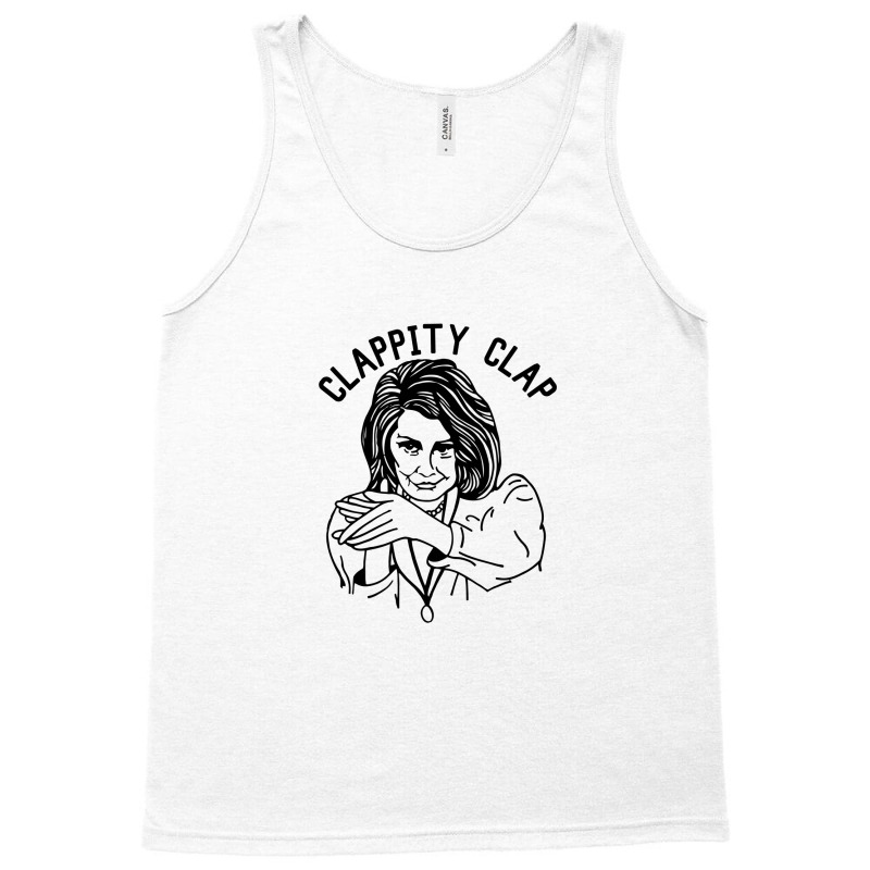 Nancy Pelosi Clappity Clap Tank Top | Artistshot